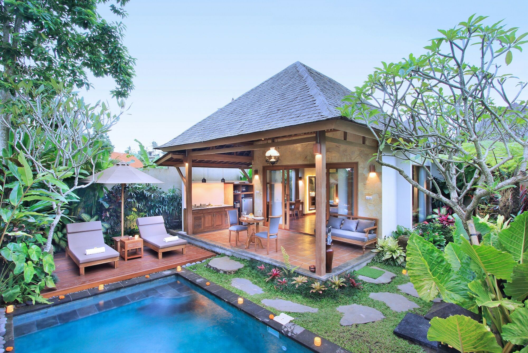 Graha Sandat Villas Ubud  Bagian luar foto